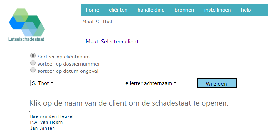 inlogscherm